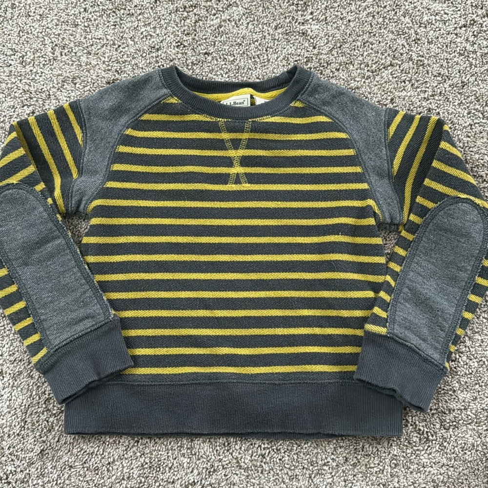 LL Bean long sleeve with thumb holes Boys 4